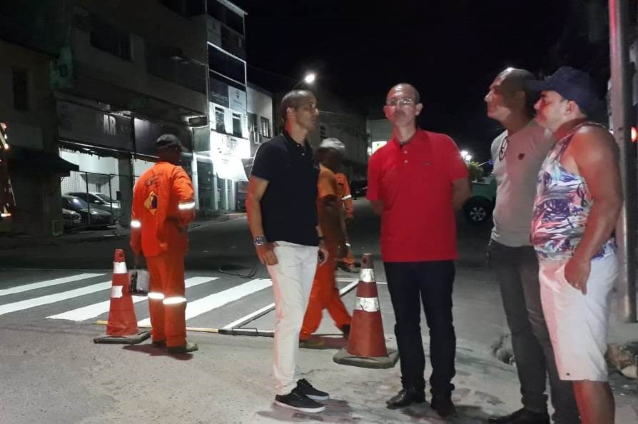 Camacã: Faixa de Pedestre chega ao Centro da cidade
